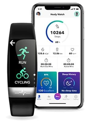 The Healy Watch Works With The Healy And The Healy Mobile Apps